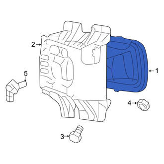 Lincoln OE - Front Right Fog Light