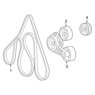 Lincoln OE - Cooling - Belts & Pulleys