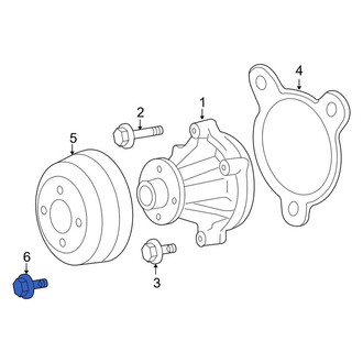 Lincoln OE - Engine Water Pump Bolt
