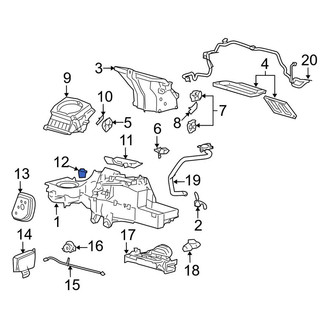 Lincoln OE - HVAC Blower Motor Resistor