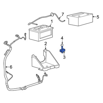 Lincoln OE - Battery Hold Down