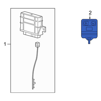 Lincoln OE - Keyless Entry Transmitter