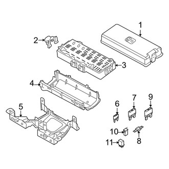 Lincoln OE - Electrical Components (Engine Compartment)