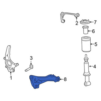 Lincoln OE - Front Left Lower Suspension Control Arm