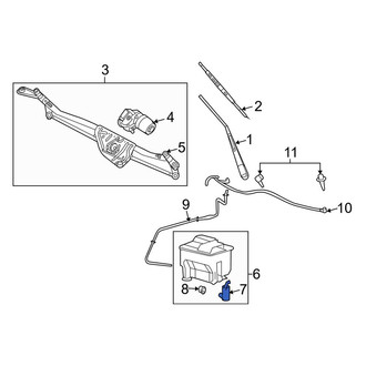 Lincoln OE - Windshield Washer Pump