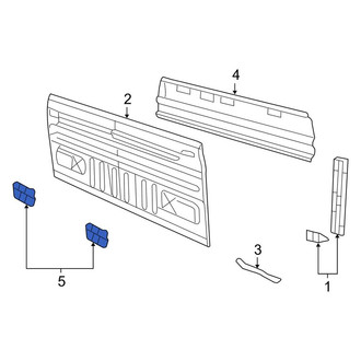 Lincoln OE - Rear Quarter Panel Air Vent Grille