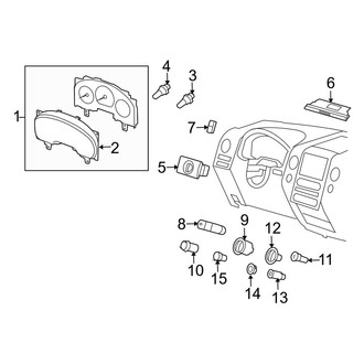 Lincoln OE - Instrument Panel - Cluster & Switches