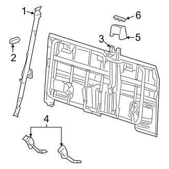 Lincoln OE - Restraint Systems - Rear Seat Belts