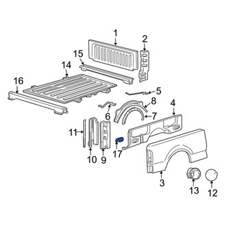 Lincoln OE - Rear Tie Down Hook