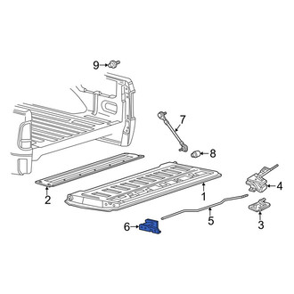 Lincoln OE - Rear Tailgate Latch