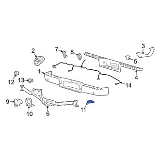 Lincoln OE - Rear Parking Aid Sensor