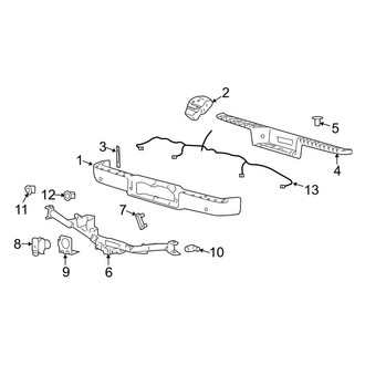 Lincoln OE - Rear Bumper - Bumper & Components
