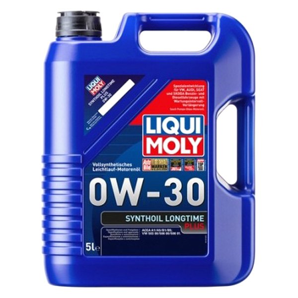 Liqui Moly® - Synthoil™ Longtime Plus SAE 0W-30 Synthetic Motor Oil, 5 Liters (5.28 Quarts)