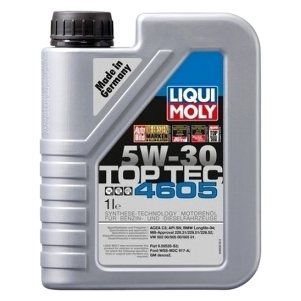 Liqui Moly® - Jeep Wrangler Rubicon / Sahara / Sport / Unlimited Rubicon /  Unlimited Sahara / Unlimited Sport  2012 SAE 5W-30 Synthetic Motor Oil