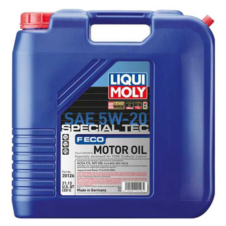 Liqui Moly® - Special Tec™ Eco F SAE 5W-20 Synthetic Motor Oil, 20 Liters (21.13 Quarts)