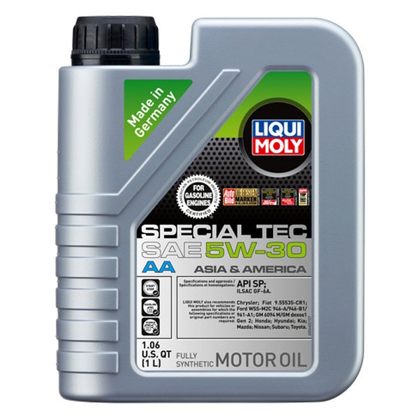 Liqui Moly® - Special Tec™ AA SAE 5W-30 Full Synthetic Motor Oil, 1 Liter (1.06 Quarts)