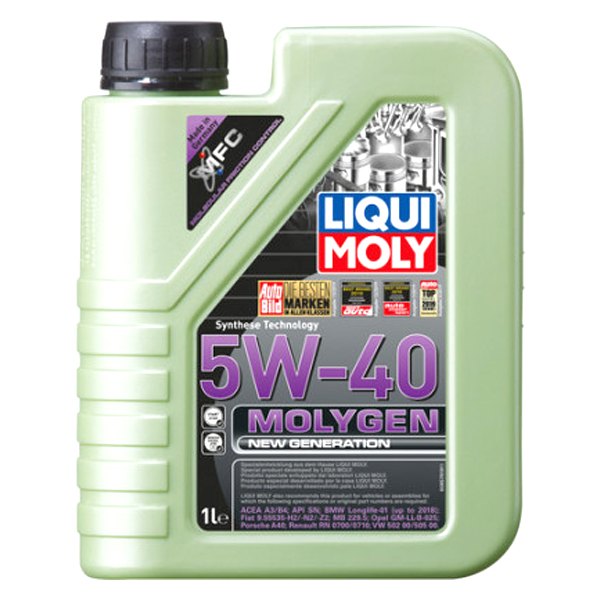 Liqui Moly® - Molygen New Generation™ SAE 5W-40 Synthetic Motor Oil, 1 Liter (1.06 Quarts)