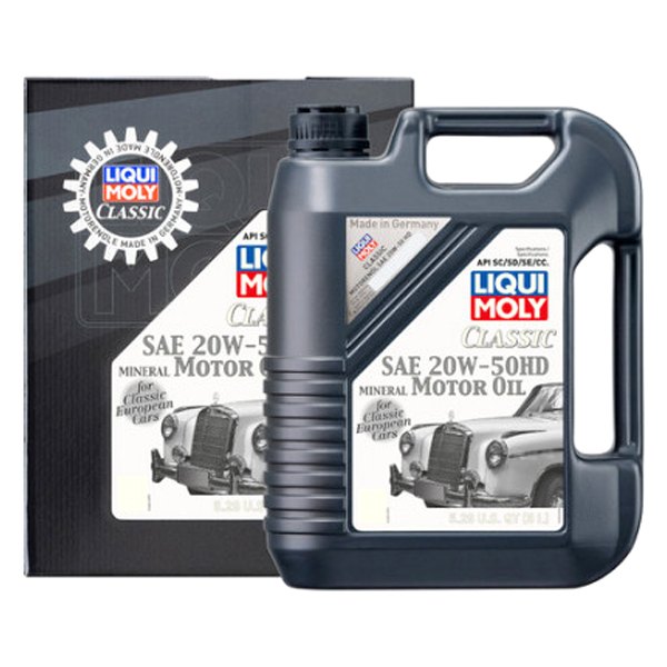 Liqui Moly® - Classic™ SAE 20W-50 Conventional Motor Oil, 5 Liters (5.28 Quarts)