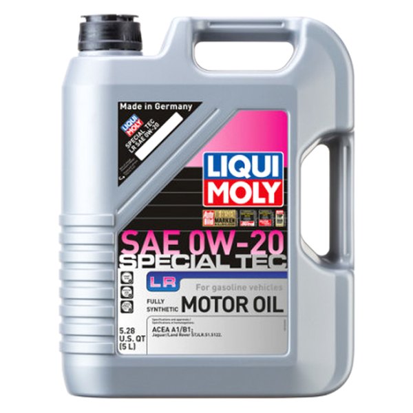 Liqui Moly® - Special Tec LR™ SAE 0W-20 Full Synthetic Motor Oil, 5 Liters (5.28 Quarts)