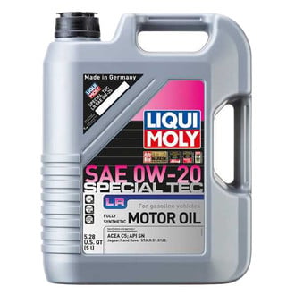 Liqui Moly® - Special Tec LR™ SAE 0W-20 Full Synthetic Motor Oil, 5 Liters (5.28 Quarts)