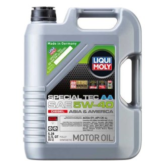 Liqui Moly® - Special Tec AA™ SAE 5W-40 Full Synthetic Motor Oil