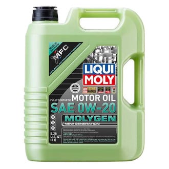 Liqui Moly® - Molygen New Generation SAE 0W-20 Full Synthetic Motor Oil, 5 Liters (5.28 Quarts)