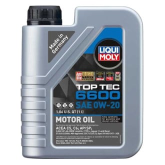 Liqui Moly® - Top Tec™ 6600 SAE 0W-20 Full Synthetic Motor Oil