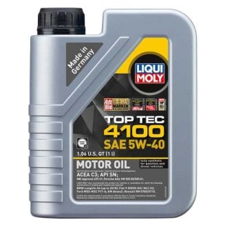 Liqui Moly® - Top Tec 4100 SAE 5W-40 Synthetic Motor Oil