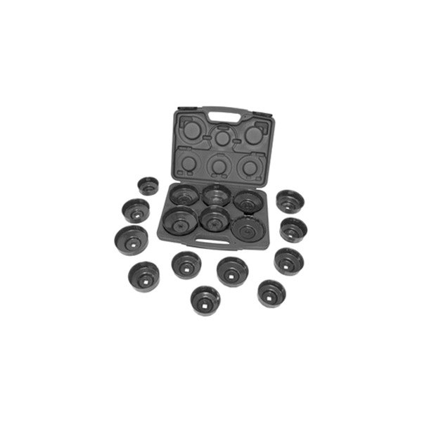 Lisle® 61500 Heavy Duty Cap Style Oil Filter Wrench Set
