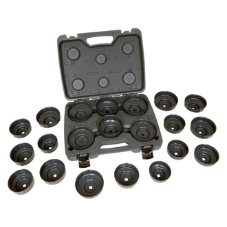 Lisle® - 21-Piece H.D. End Cap Wrench Set