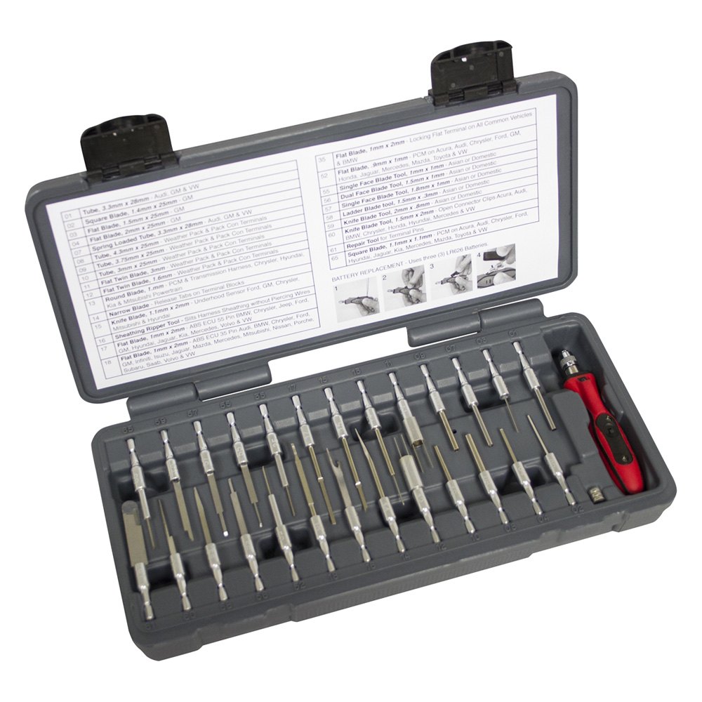 Tool Aid 18590 Metri Pack Terminals Release Tool Kit
