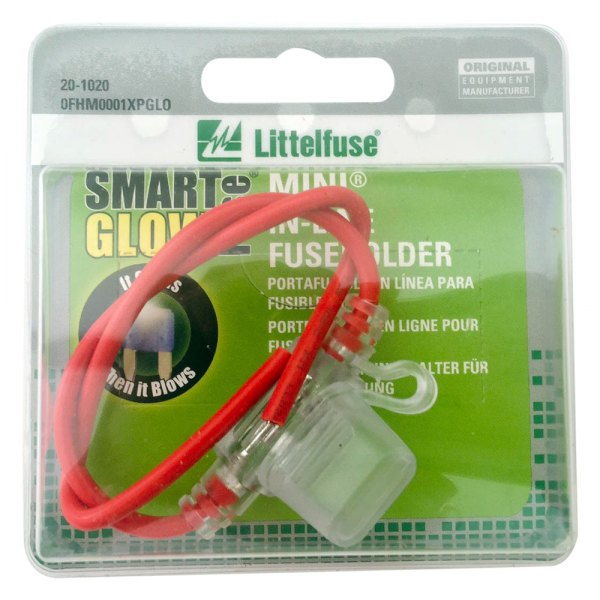 Littelfuse® - FHM Series MINI™ Smart Glow™ In-line Blade Fuse Holder