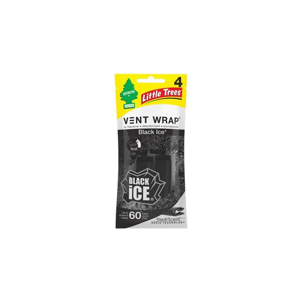 Little Trees® CTK-52731-24 - Vent Wrap™ Black Ice Air Fresheners