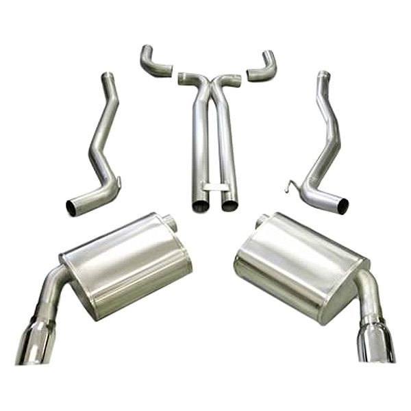 Livernois Motorsports® - Thunderstorm™ 304 SS Cat-Back Exhaust System, Chevy Camaro