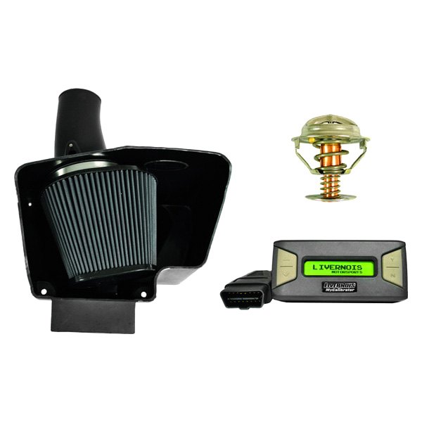 Livernois Motorsports® - MyCalibrator™ Level 1 Tuner Performance Package with Air Intake and Thermostat