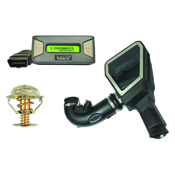 Livernois Motorsports® - MyCalibrator™ Level 1 Tuner Performance Package with Air Intake and Thermostat