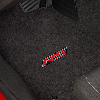 Lloyd® - Ultimat™ Custom Fit 1st Row Ebony Floor Mats With RS Logo