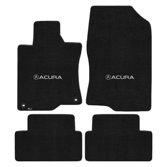Lloyd Mats® - Ultimat™ Custom Fit 1st & 2nd Row Ebony Floor Mats With A Logo