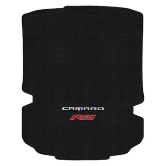 Lloyd Mats® - Ultimat™ Custom Fit Ebony Cargo Mat With Camaro & RS Red Double Logo