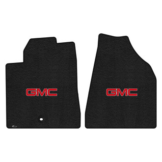 Lloyd Mats® - Ultimat™ Custom Fit 1st Row Ebony Floor Mats With GMC Logo