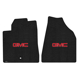 Lloyd Mats® - Ultimat™ Custom Fit 1st Row Ebony Floor Mats With GMC Logo