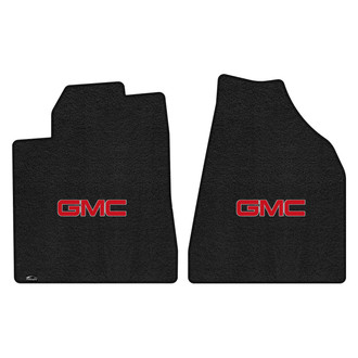 Lloyd Mats® - Ultimat™ Custom Fit 1st Row Ebony Floor Mats With GMC Logo