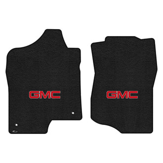 Lloyd Mats® - Ultimat™ Custom Fit 1st Row Ebony Floor Mats With GMC Logo