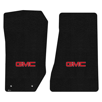 Lloyd Mats® - Ultimat™ Custom Fit 1st Row Black Floor Mats With GMC Logo