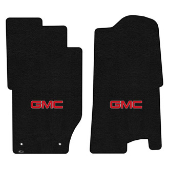 Lloyd Mats® - Ultimat™ Custom Fit 1st Row Black Floor Mats With GMC Logo