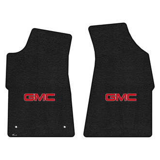 Lloyd Mats® - Ultimat™ Custom Fit 1st Row Ebony Floor Mats With GMC Logo