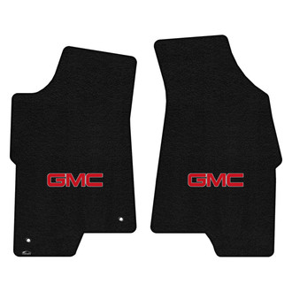 Lloyd Mats® - Ultimat™ Custom Fit 1st Row Black Floor Mats With GMC Logo