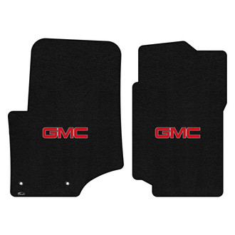 Lloyd Mats® - Ultimat™ Custom Fit 1st Row Black Floor Mats With GMC Logo