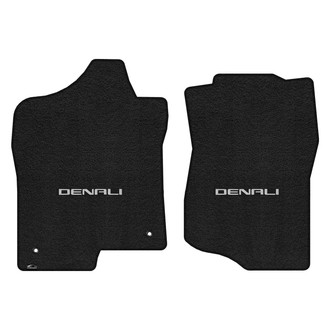 Lloyd Mats® - Ultimat™ Custom Fit 1st Row Ebony Floor Mats With GMC Logo