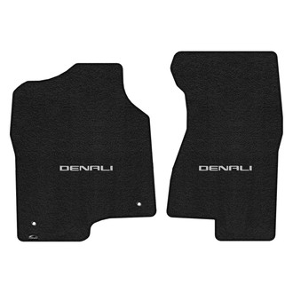 Lloyd Mats® - Ultimat™ Custom Fit 1st Row Ebony Floor Mats With GMC Logo
